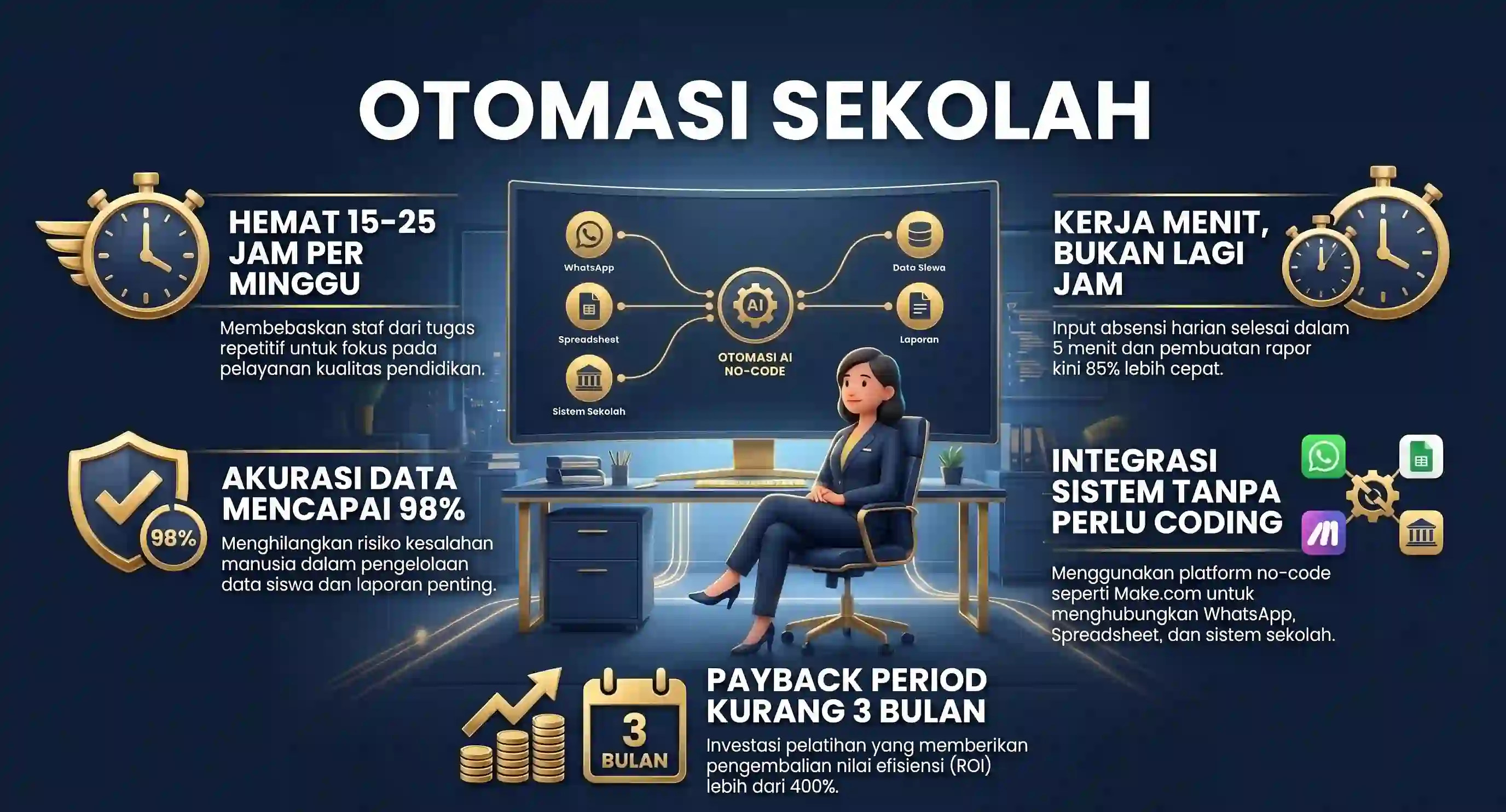 Pelatihan AI untuk Administrasi Sekolah